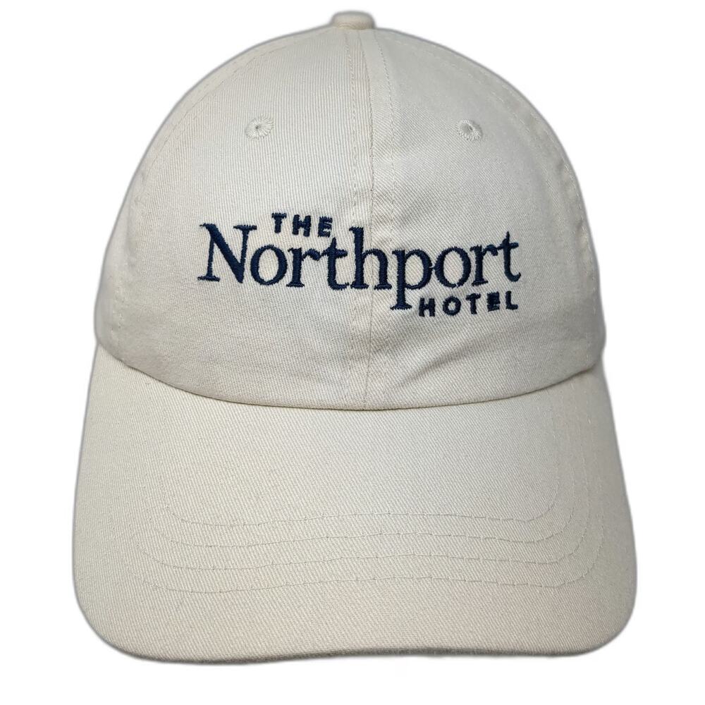 Cap America Baseball Cap Beige One Size The Northport Hotel Long Island Hat